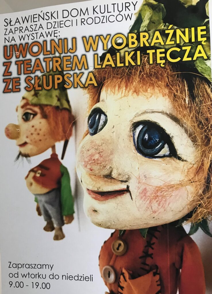 Plakat zaproszenia na wystawe do SDK . 