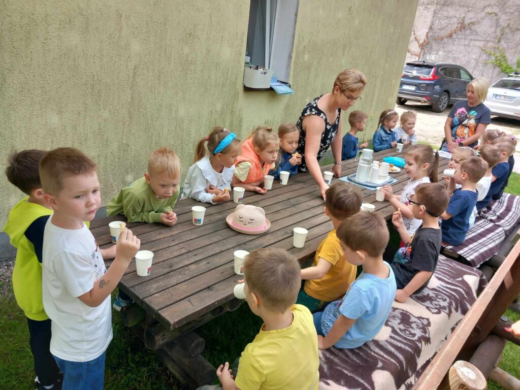 Słodki poczęstunek dla przedszkolaków.